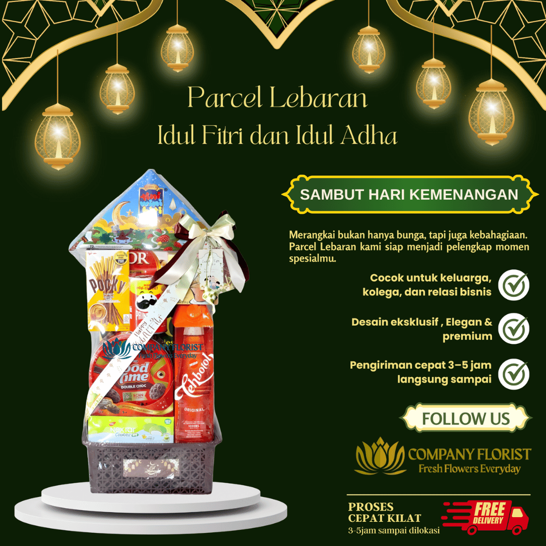 Parcel Snack Lebaran Simple Tapi Elegan